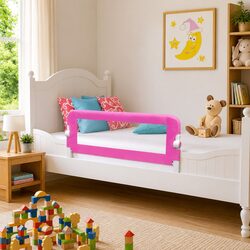 Pink Safety Bed Rail for Toddlers 102 x 42 cm