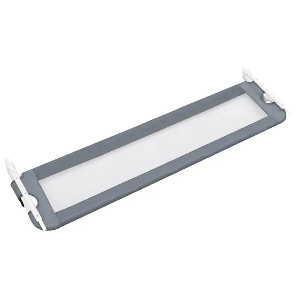 Toddler Bed Rail Grey 150x42cm Foldable Protective Guard