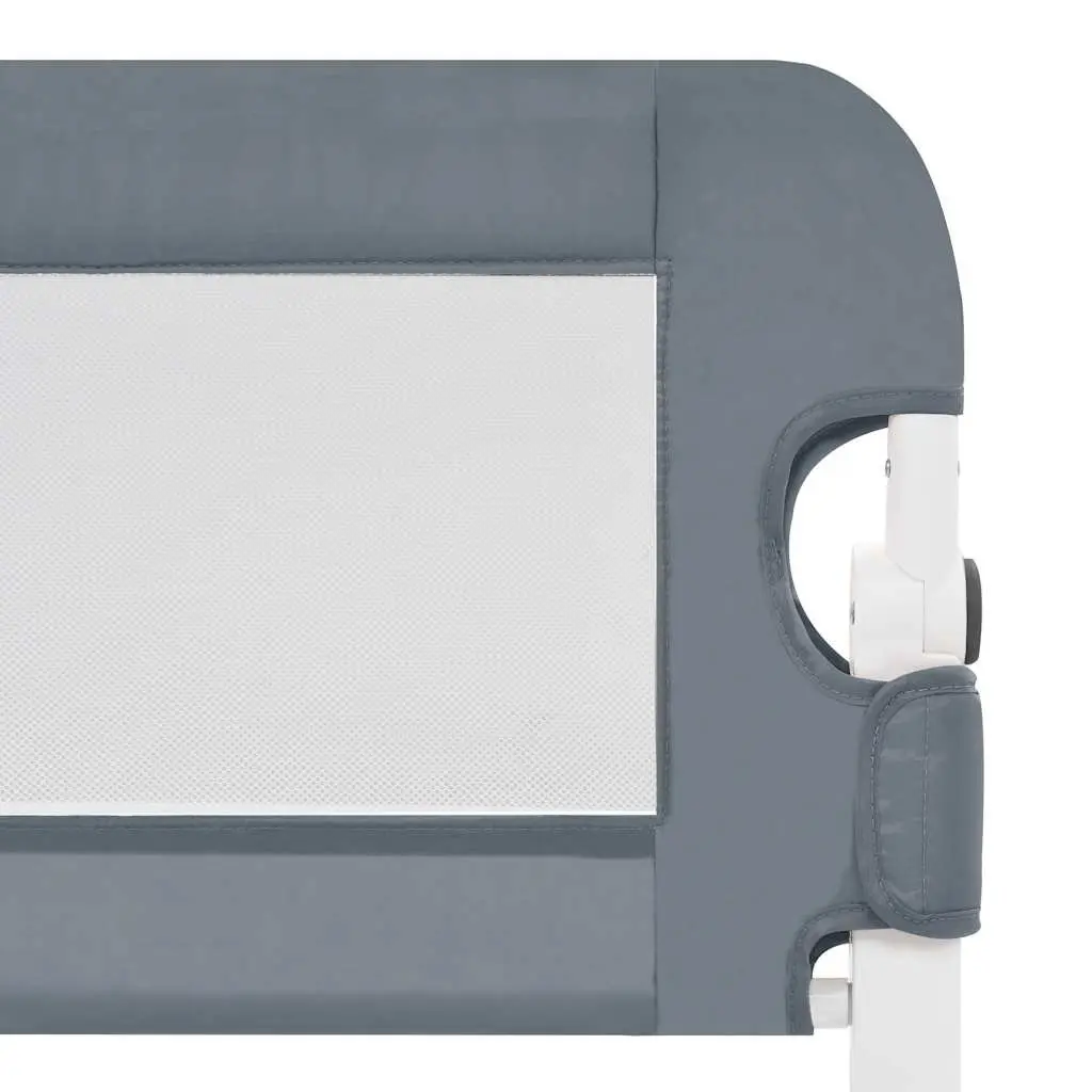 Toddler Bed Rail Grey 150x42cm Foldable Protective Guard