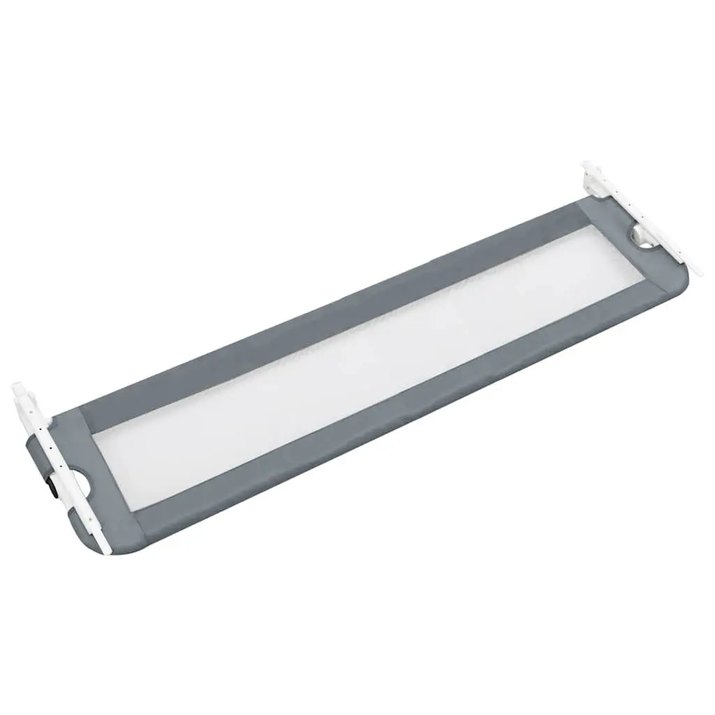 Toddler Safety Bed Rail Grey 120x42cm Foldable Protective Sleep Guard