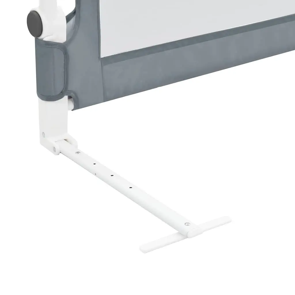 Toddler Safety Bed Rail Grey 120x42cm Foldable Protective Sleep Guard