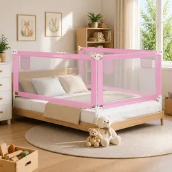 Compact Toddler Bed Rail 200x25 cm - Safety Made Easy