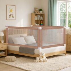 Friendly Toddler Bed Rail for Safe Nights - 180x25cm