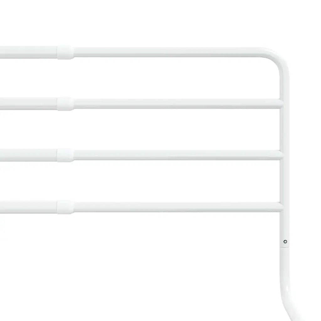 Toddler Bed Rail White Adjustable Width 76-137cm Iron Protection Guard