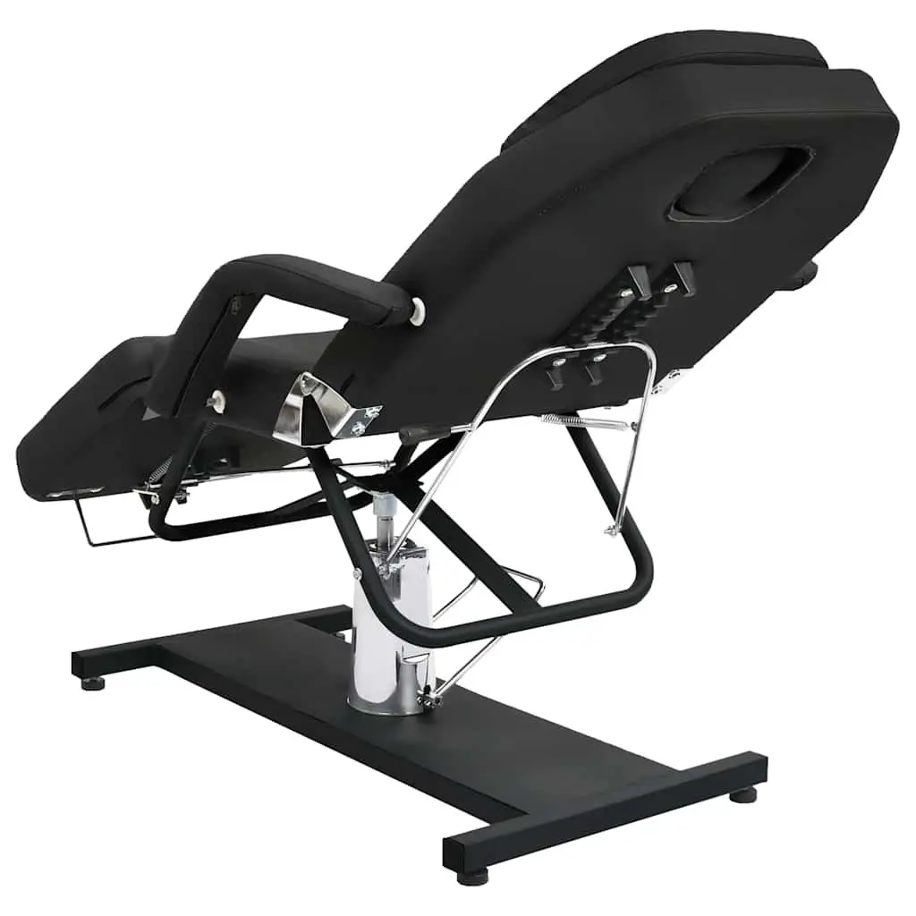 Massage Table White 180x62cm Adjustable Backrest Footrest for Salon