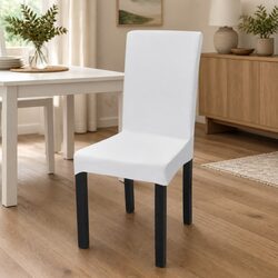 Comfortable White Chair Covers Set of 6 for Your Home