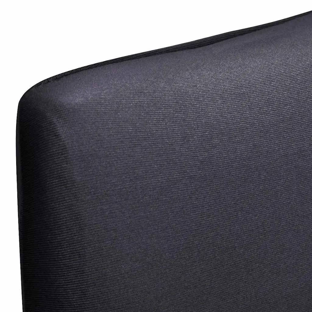 Chair Covers Set 4 pcs Anthracite Stretchable Soft Wrinkle-Resistant