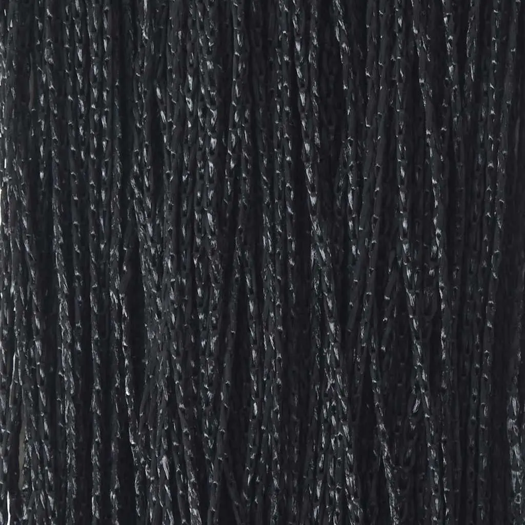 String Curtains 2 pcs 100x250 cm Black Window Door Room Divider Décor Panel