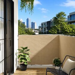 Balcony Screen Shade 120x300 cm Outdoor Privacy Wind Waterproof Oxford Fabric