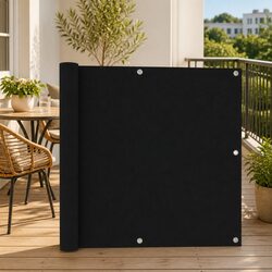 Compact 90x500cm Balcony Privacy Shade, Waterproof Design