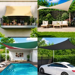 Your Outdoor Companion: Rectangular Sunshade Sail 4x5 m