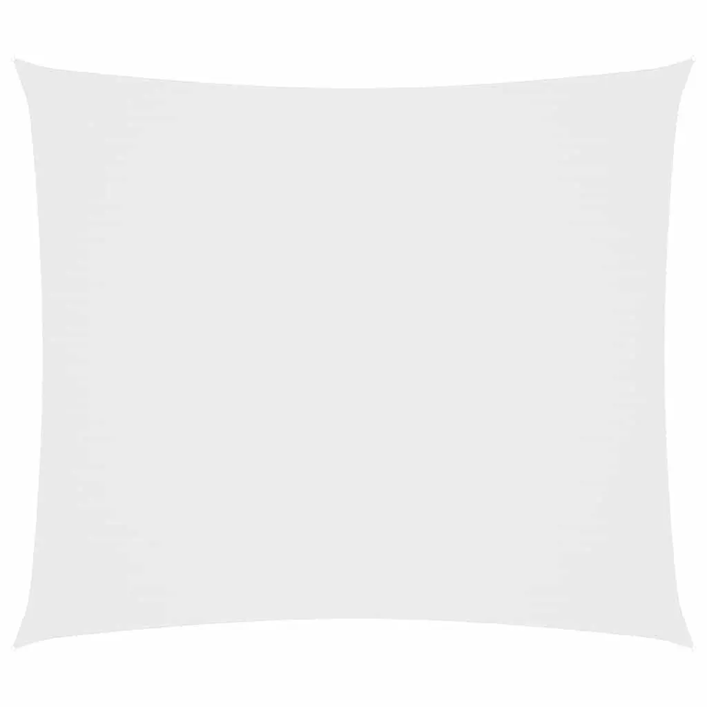 Rectangular Sunshade Sail White 2x2.5m Mould and UV Resistant Outdoor Garden Patio Shade Cloth