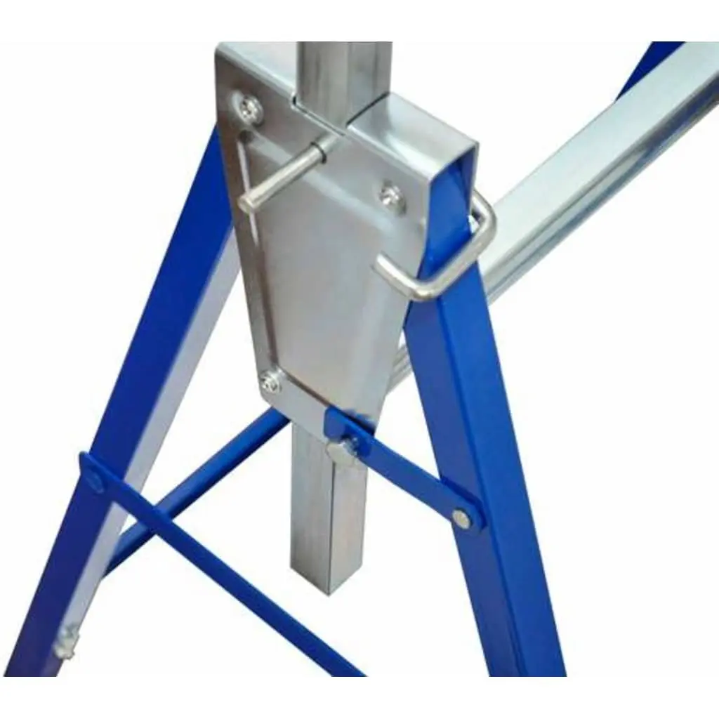 Scaffolding Trestles Yellow Adjustable Folding Steel Frame 2 Piece