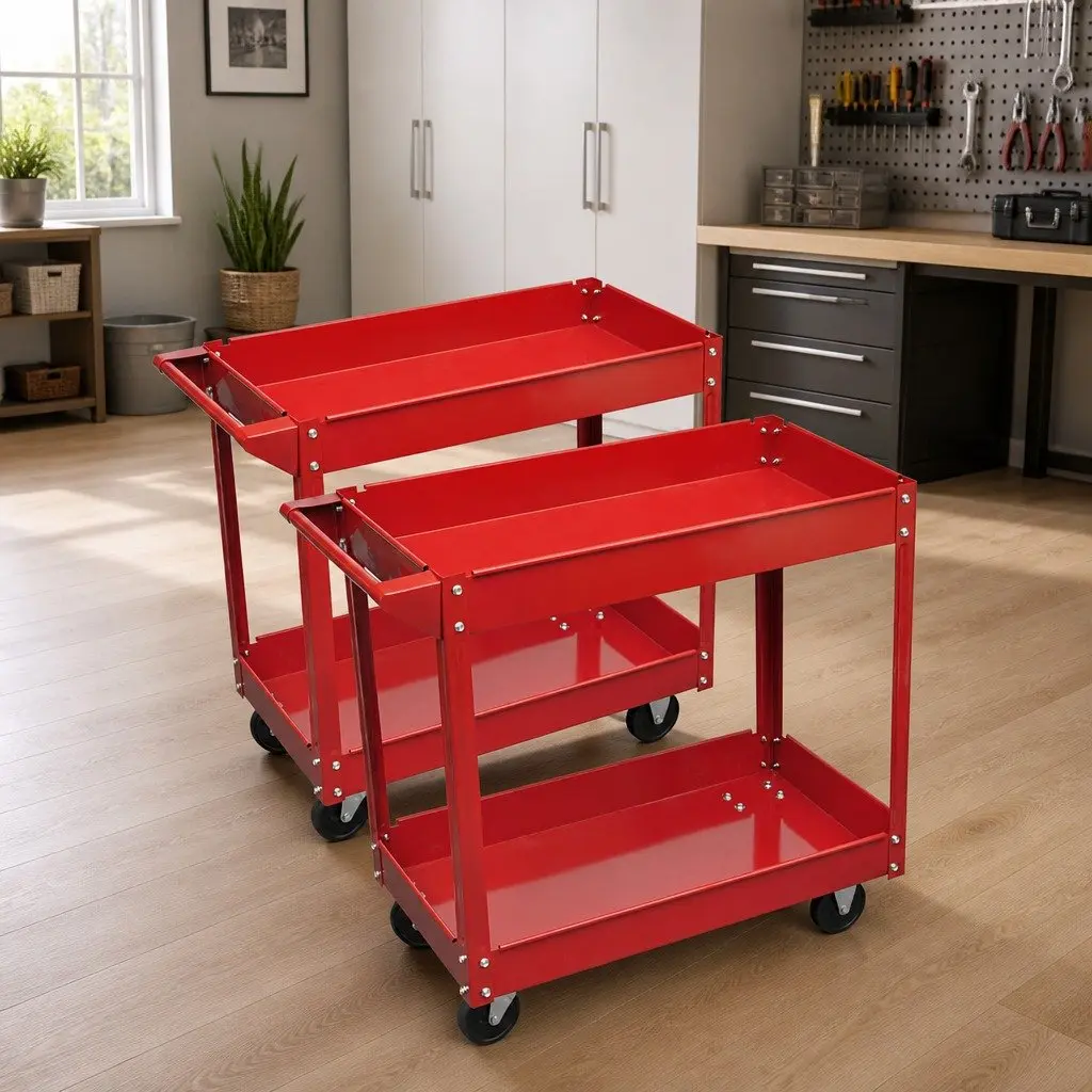 Tool Trolley with 2 Shelves