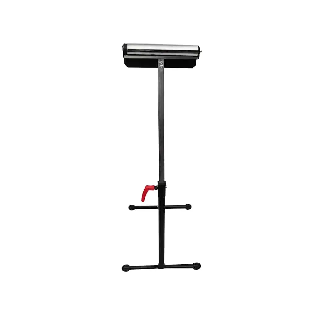 Roller Stands Multicolour Adjustable Height Support for Bench Saw Planers Workbench Set of 2