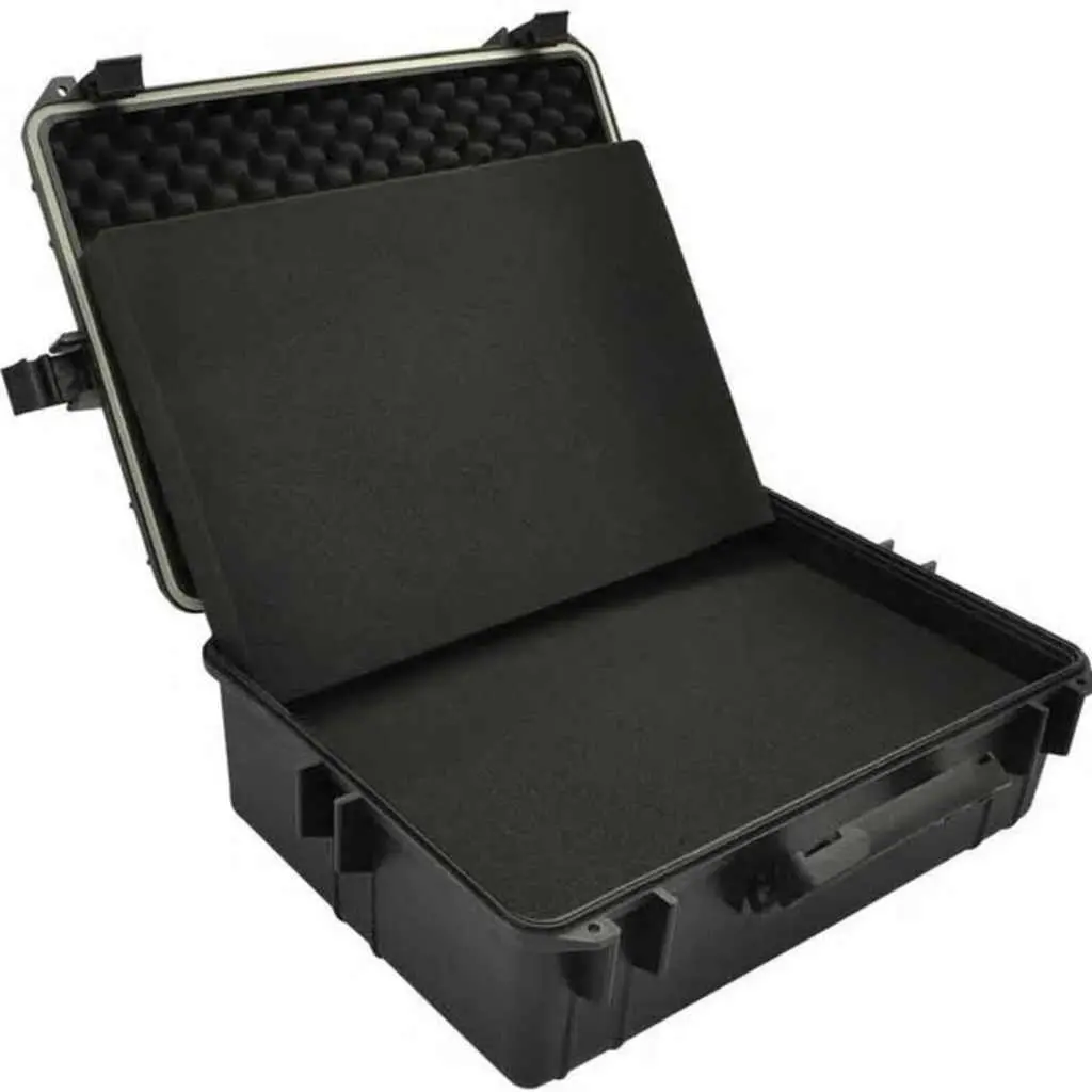 Transport Hard-Case Tool Box Black 35L Lockable Foam Protection