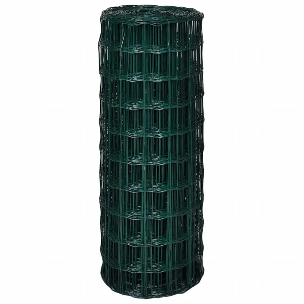 Euro Fence Panel Steel Wire Garden Fencing Barrier Poultry Protection 25 x 1.0