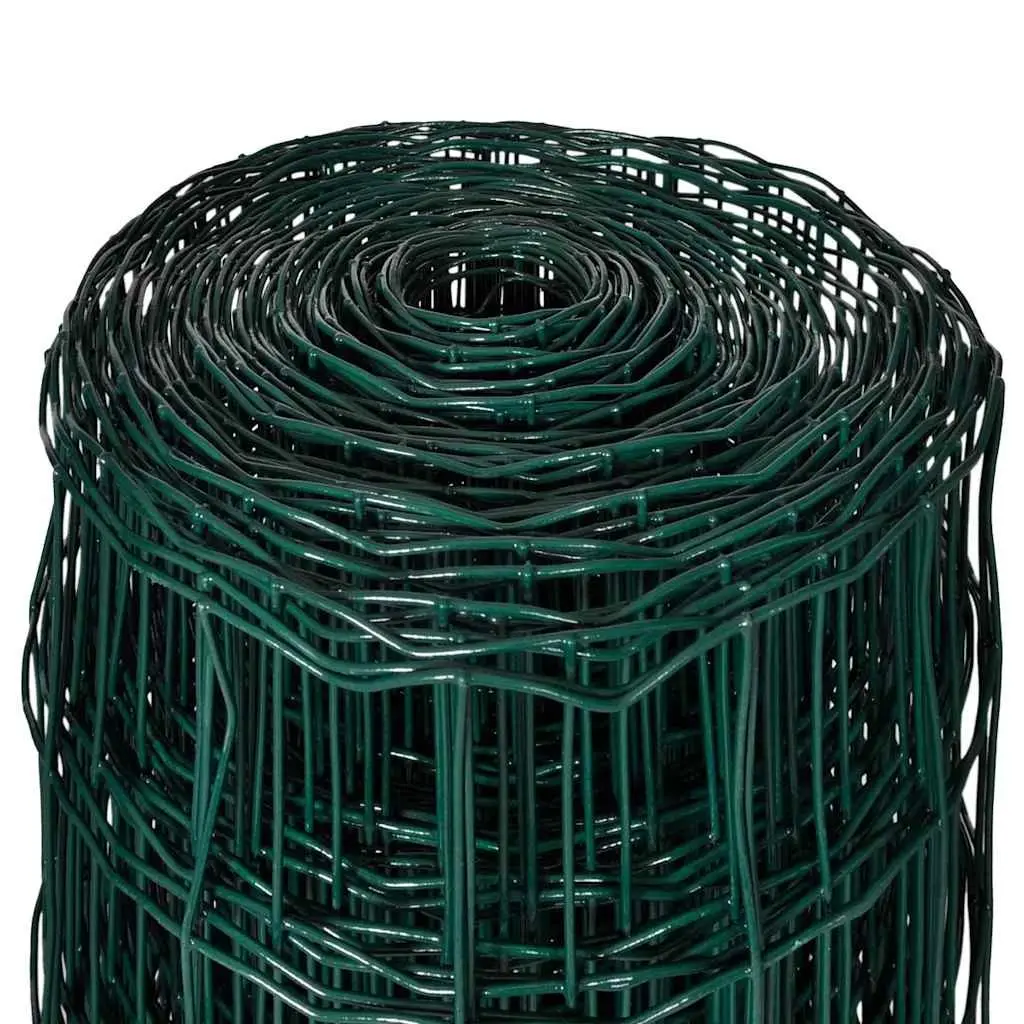 Euro Fence Panel Steel Wire Garden Fencing Barrier Poultry Protection 25 x 1.0
