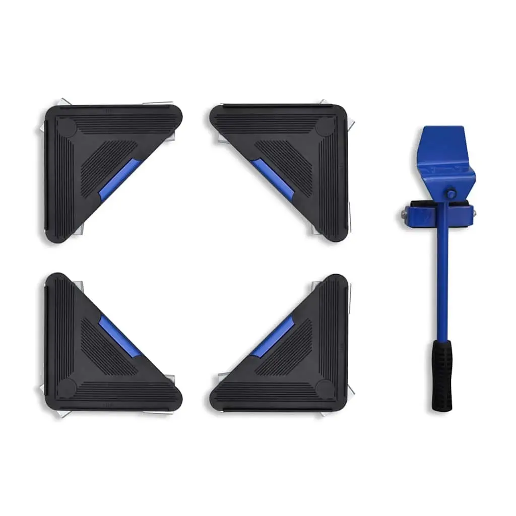 Furniture Transport Lifter Set Red Heavy Duty Wheeled Movers