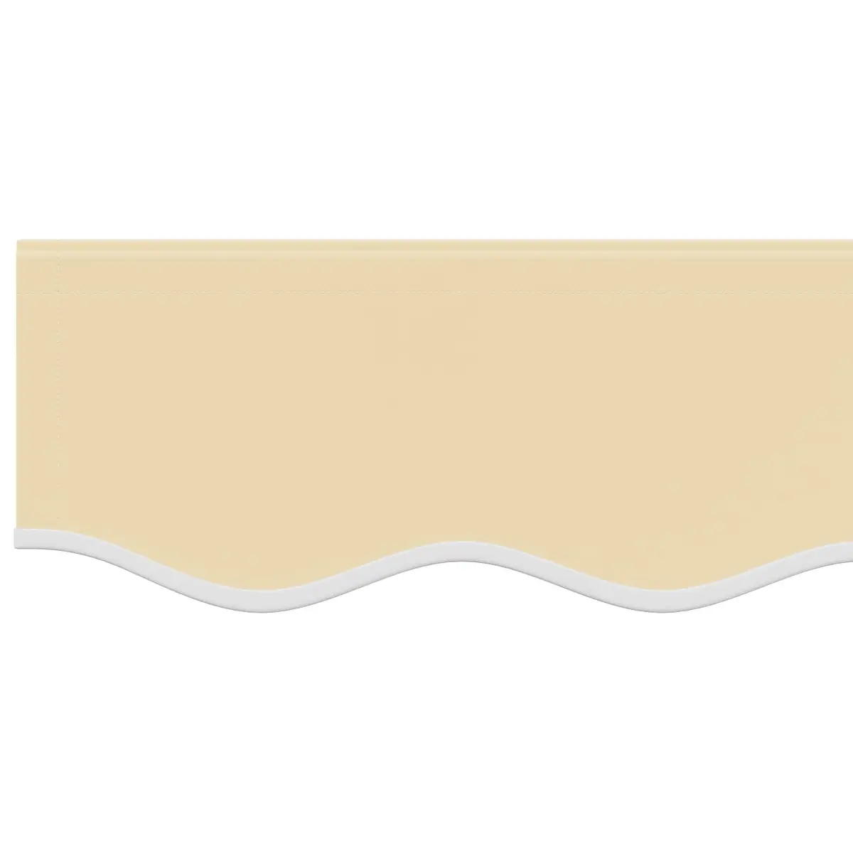 Awning Replacement Fabric Cream 3x2.5m UV Resistant Polyester