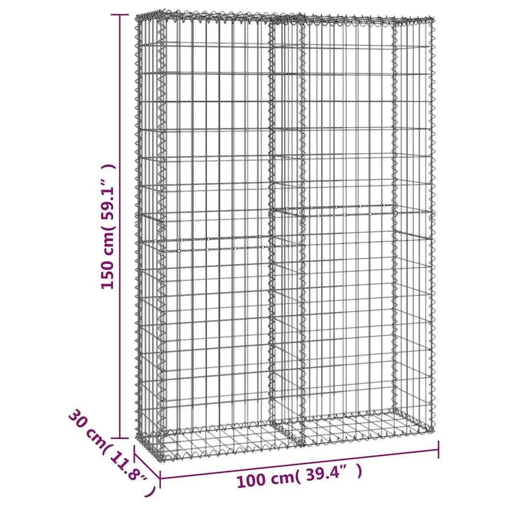 Gabion Basket with Lids for Easy Use