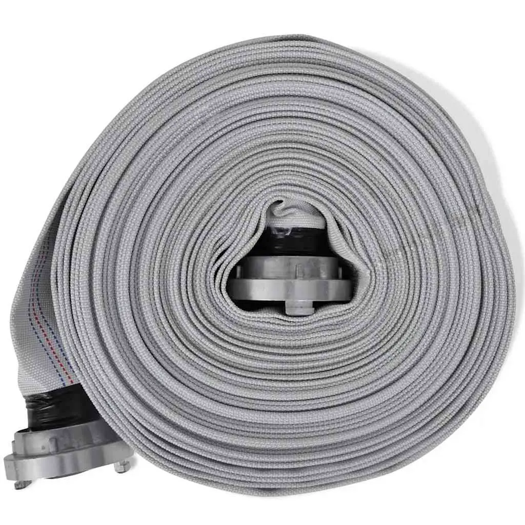 Fire Hose Flat Hose 30m 2 Inch C-Storz Couplings Weather Resistant Smooth PVC Lining