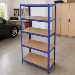 5-Layer Storage Shelf with Adjustable Shelves