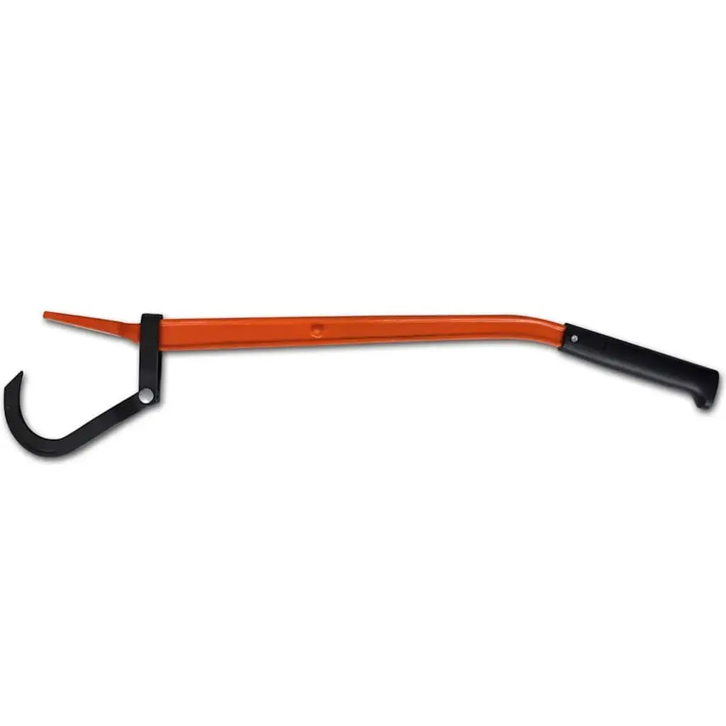 Tree Lifter Wedge Tool Red Ergonomic Handle Wood Cutting Stacking Fire