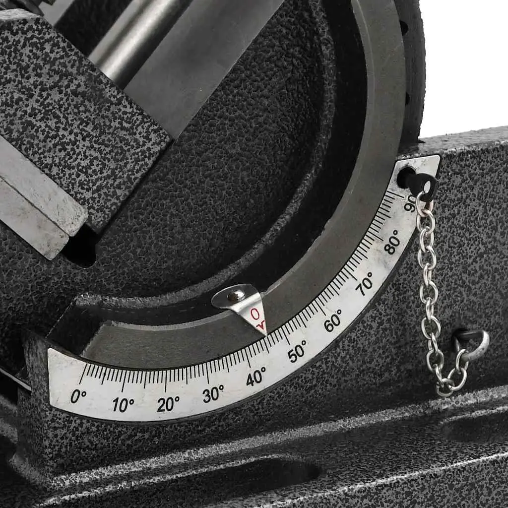 110mm Manual Tilting Drill Press Vice for Precision
