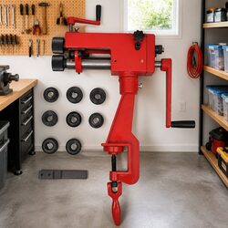 Manual Tube Beading Machine for Metal Tubes