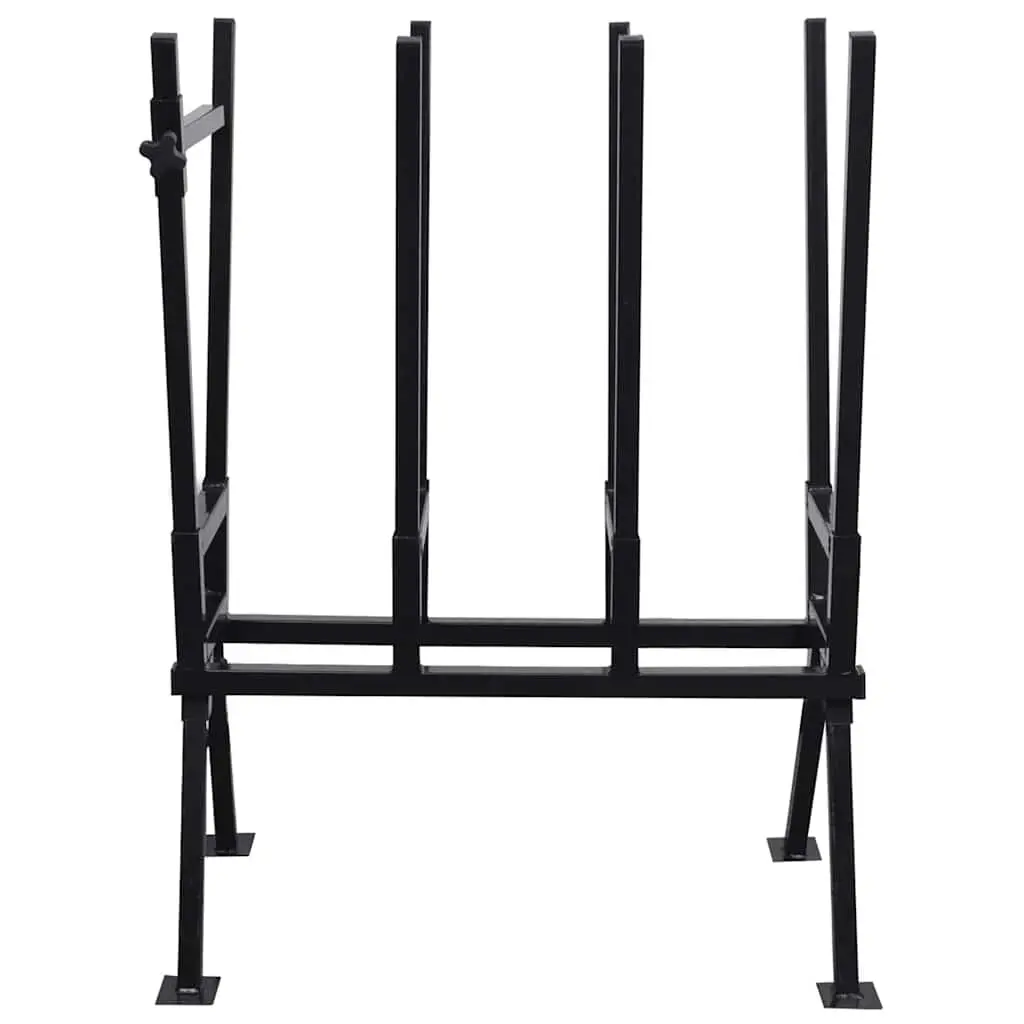 Steel Saw Horse Black Adjustable Quick Assembly