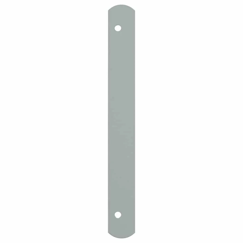 Window Security Grille Adjustable 500-650 mm Silver 2 Crossbars Protection