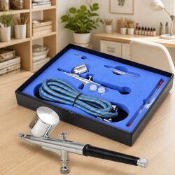 Compact Airbrush Set for Diverse Painting Needs