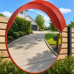 Compact 60cm Convex Traffic Mirror for Effective Visibility