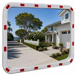 Convex Traffic Mirror 60 x 80 cm for Visibility