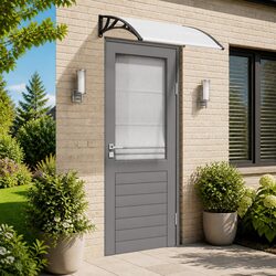 Compact and Effective 120 x 100 cm Door Canopy