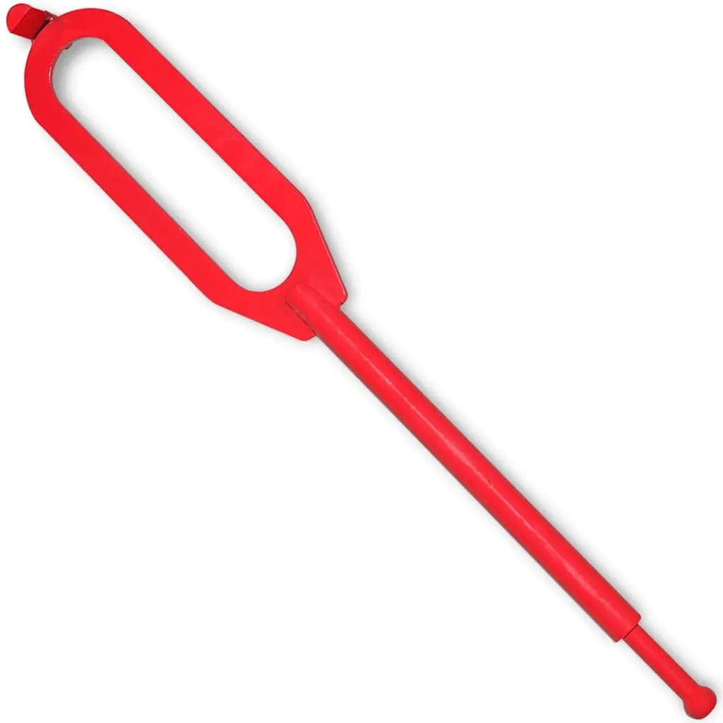 Mini Tyre Changer Red Portable Compact Heavy-duty Steel Bead Breaking Mounting Tool