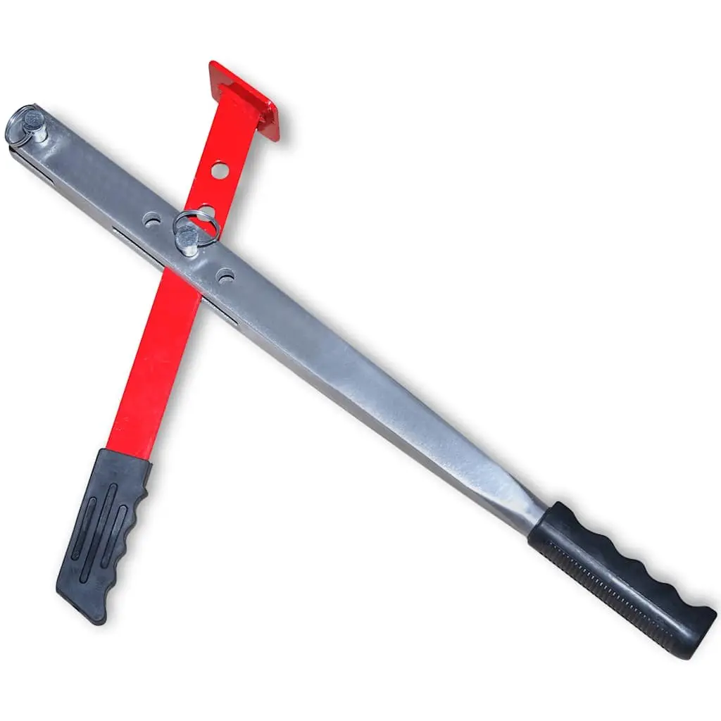 Mini Tyre Changer Red Portable Compact Heavy-duty Steel Bead Breaking Mounting Tool