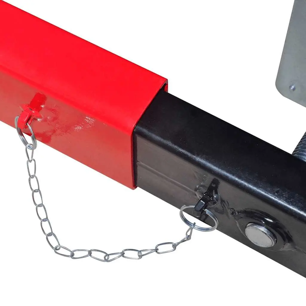 Cross Beam Adapter Red 2 Ton Heavy Duty Steel Safety Pad