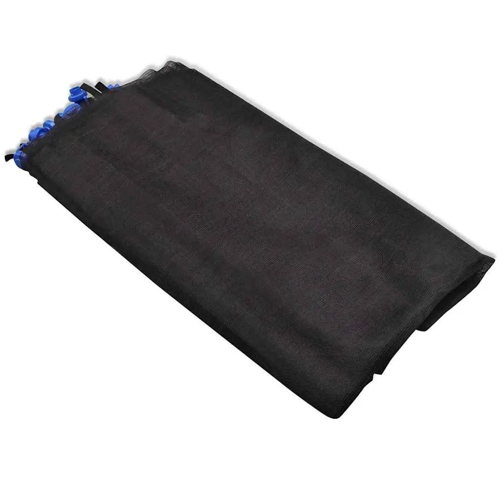 Trampoline Safety Net Black 4.57m Weatherproof Replacement Enclosure Reinforced Construction