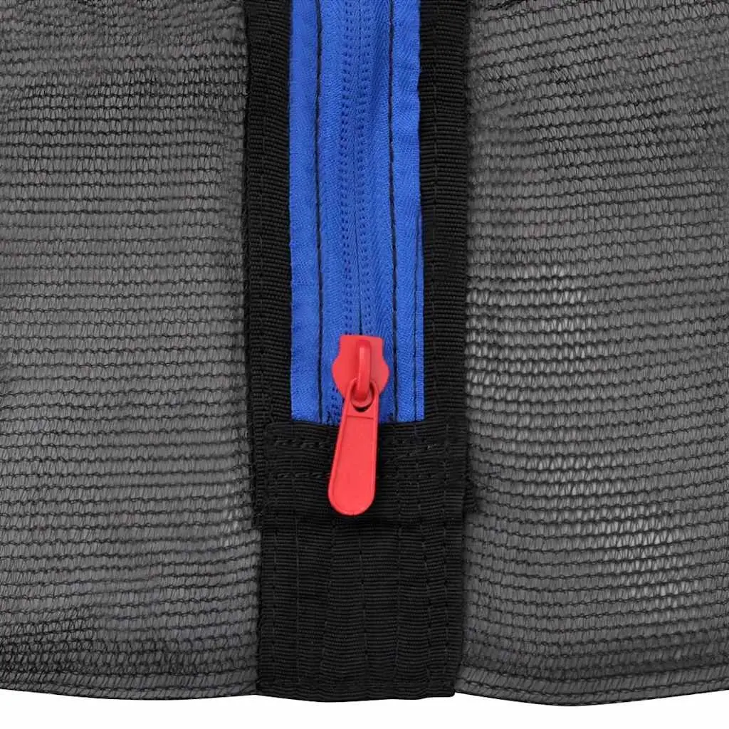 Trampoline Safety Net Black 4.57m Weatherproof Replacement Enclosure Reinforced Construction