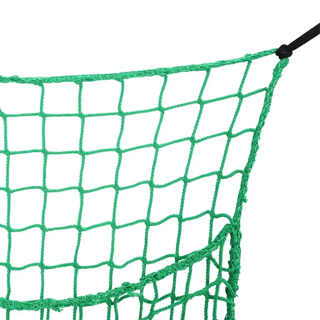 Hay Nets Green 0.9x1 m 2 Piece Rectangular PP Mesh Feeding Horse Pony Livestock