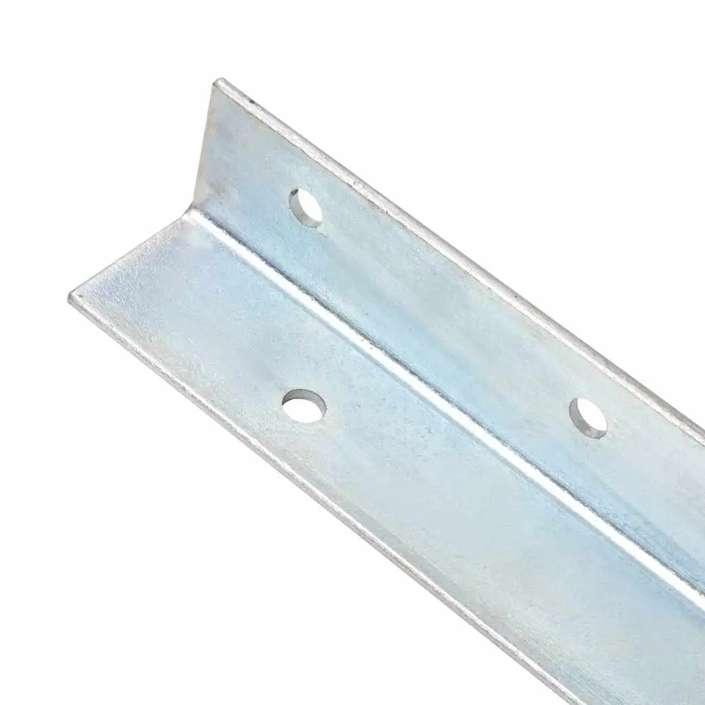 Ground Anchors Silver L-Shaped 12 Piece Steel Spikes Stabiliser for Play Tower