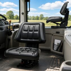Sturdy Tractor Seat with Suspension for Maximum Comfort