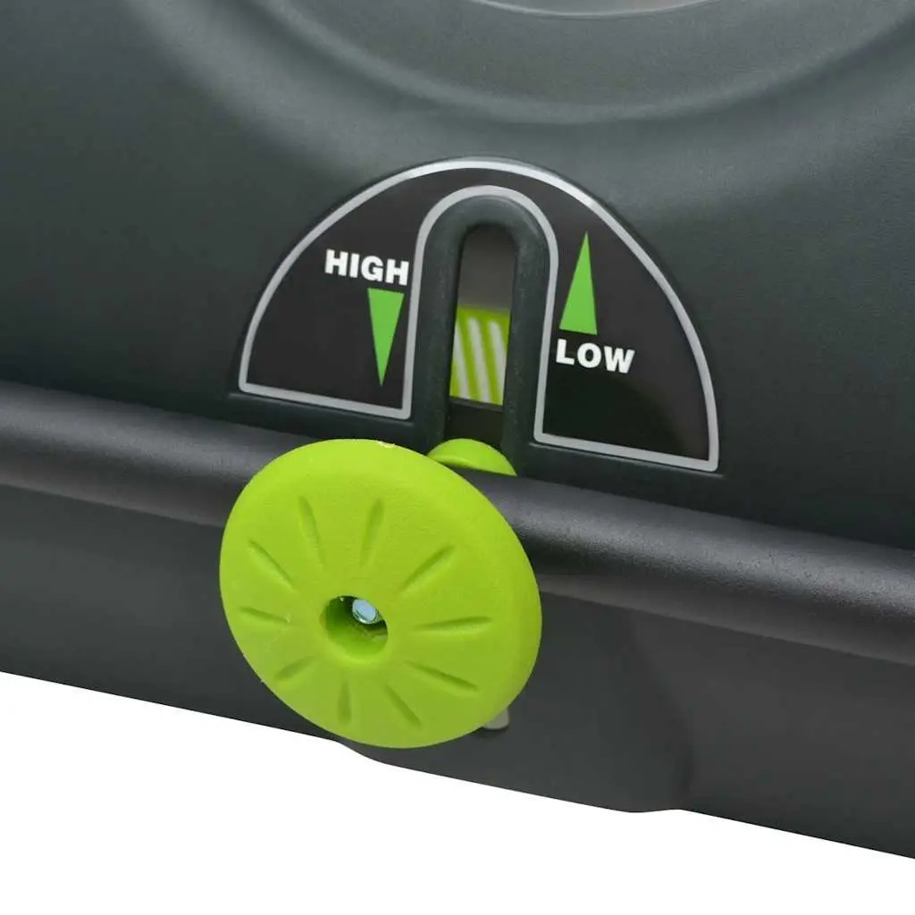 Lawn Sweeper Green 103L Lightweight Push Grass Leaf Collector