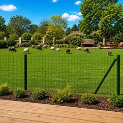 Friendly Euro Fence Panel 25x1 m in Green for Your Garden