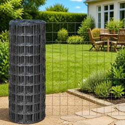 Euro Fence Panel Steel Wire Garden Yard Farm Fencing Protection Barrier 10x1m
