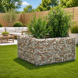 Gabion Raised Bed for Outdoor Planting