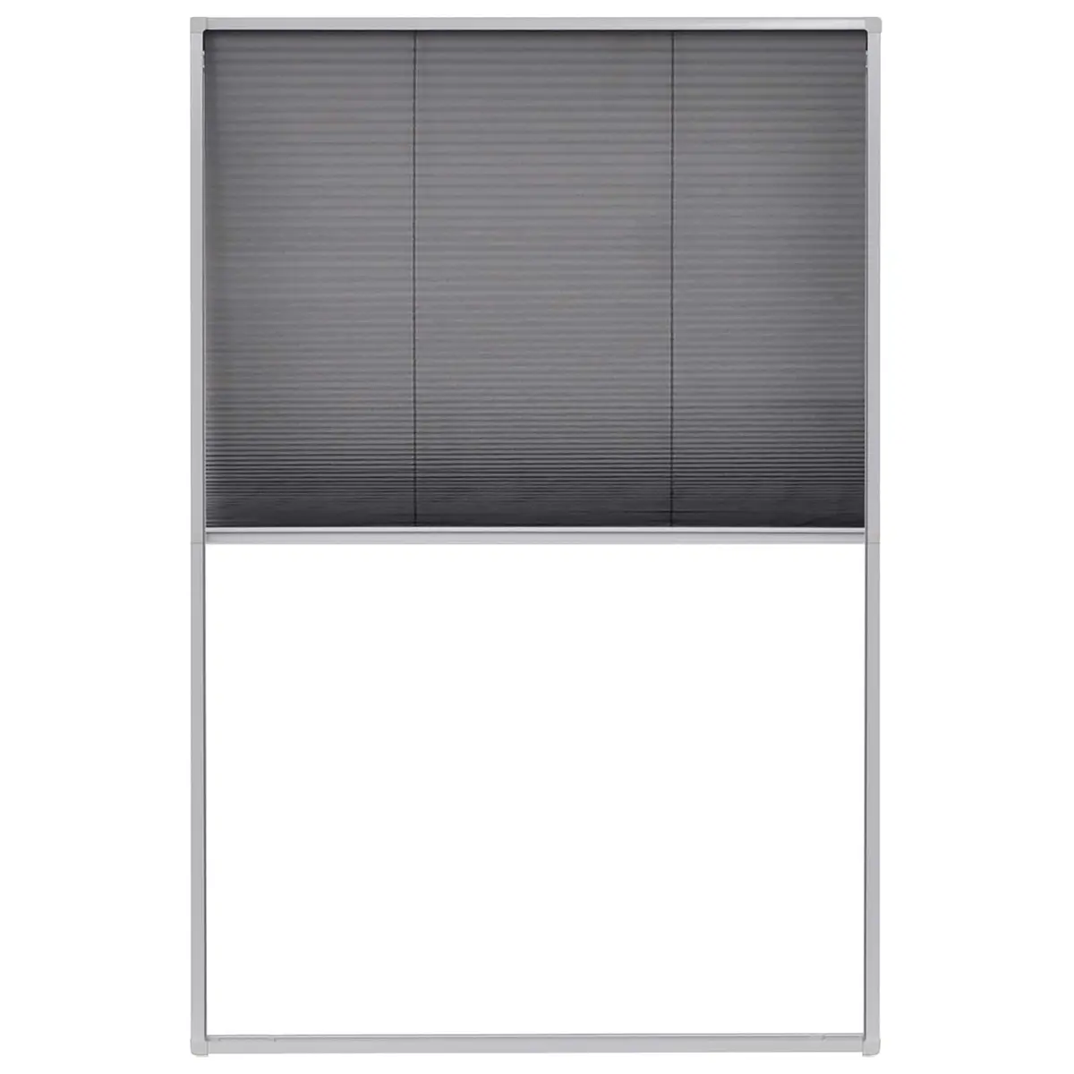 Plisse Insect Screen for Windows 80x120 cm