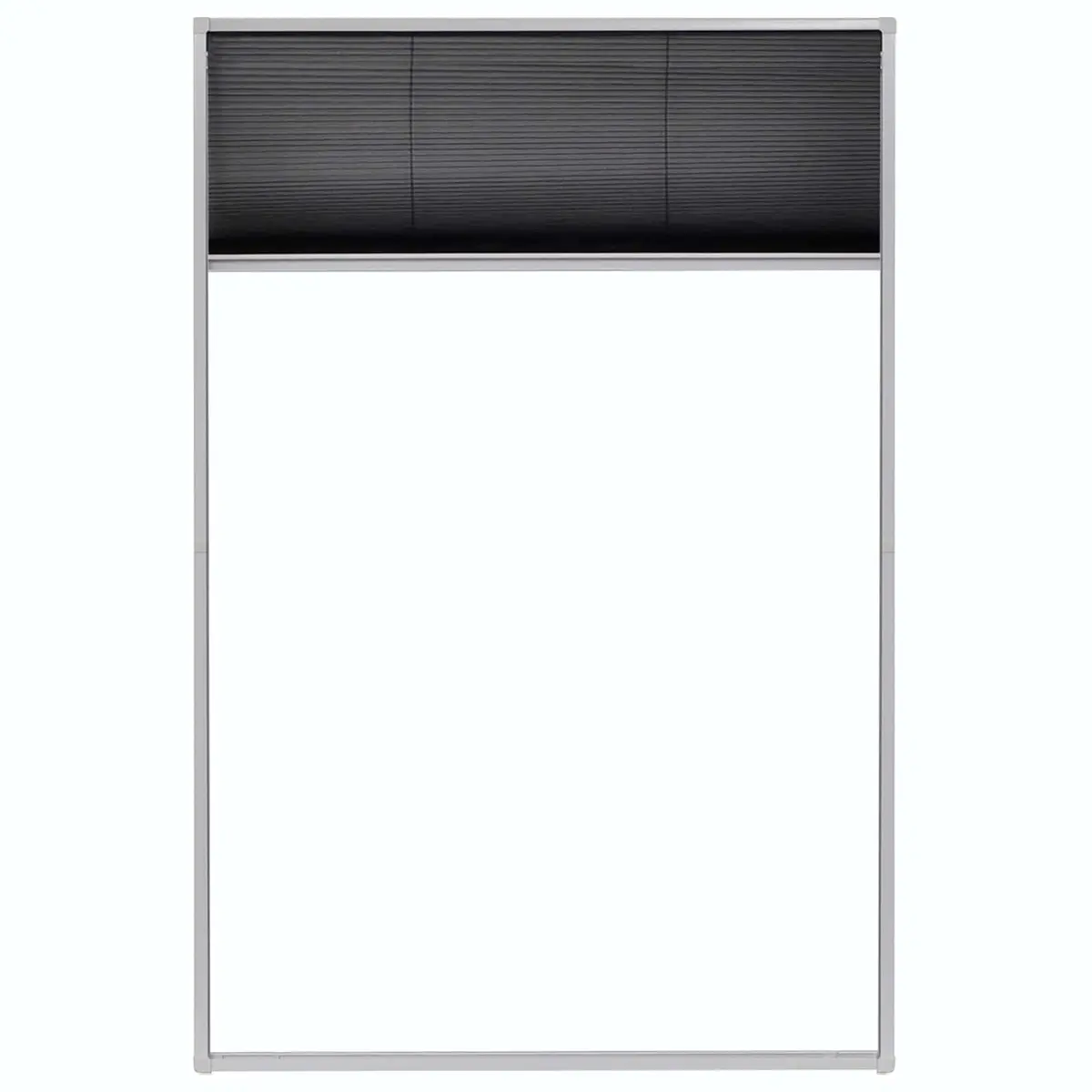 Plisse Insect Screen for Windows 80x120 cm